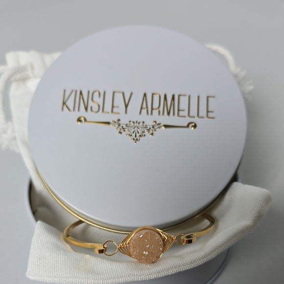 EUC Kinsley Armelle Gold and Pink Bracelet - Picture 10 of 10